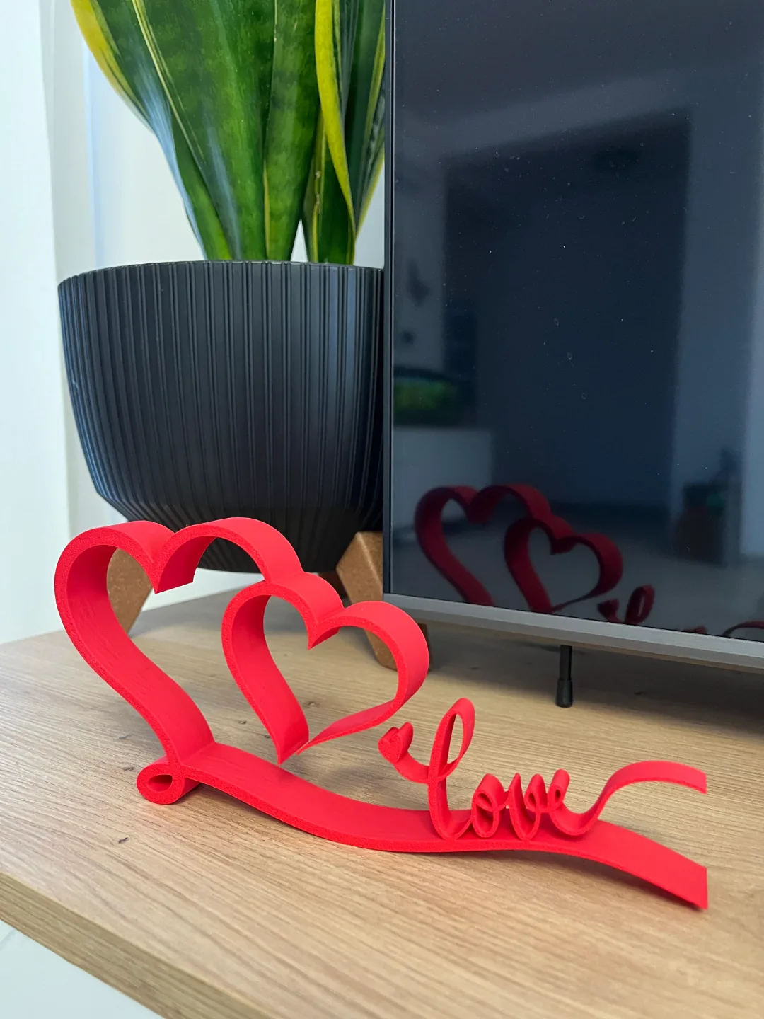 3D printed Interlocking Love Hearts, photo 4