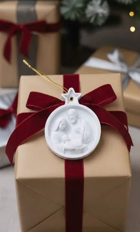 3D printed Holy Family Medallion, photo 3