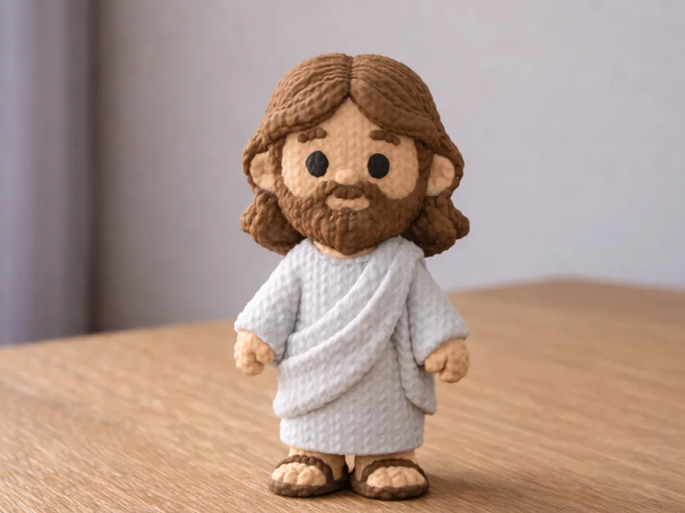 Mini Knitted Jesus