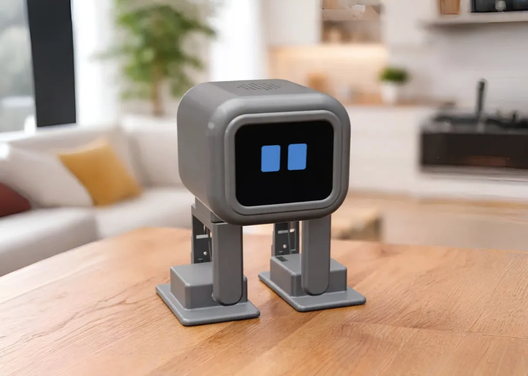 Robot de escritorio con ojos animados (ESP32 y pantalla OLED)