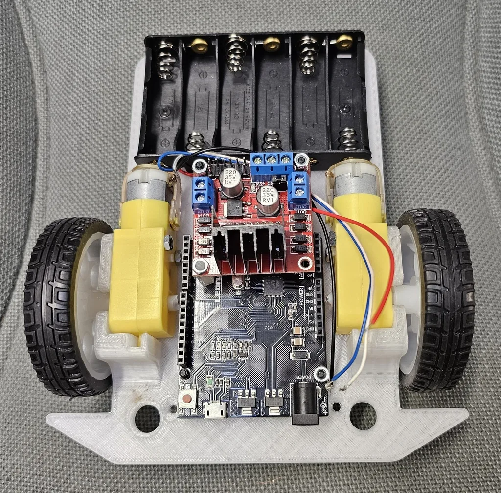 Robot sigue líneas con Arduino Uno