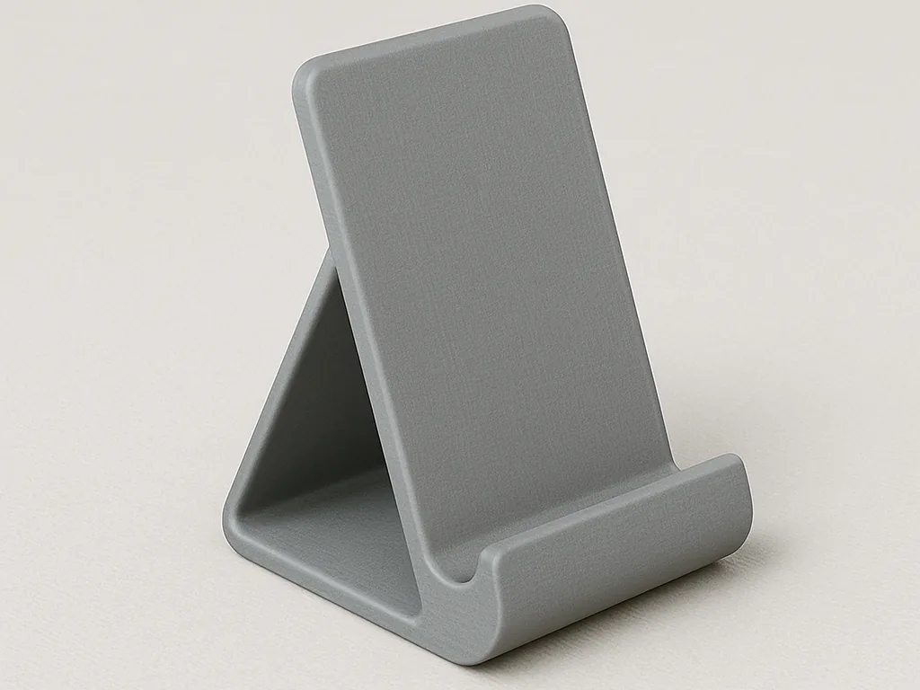 Soporte de celular simple para escritorio