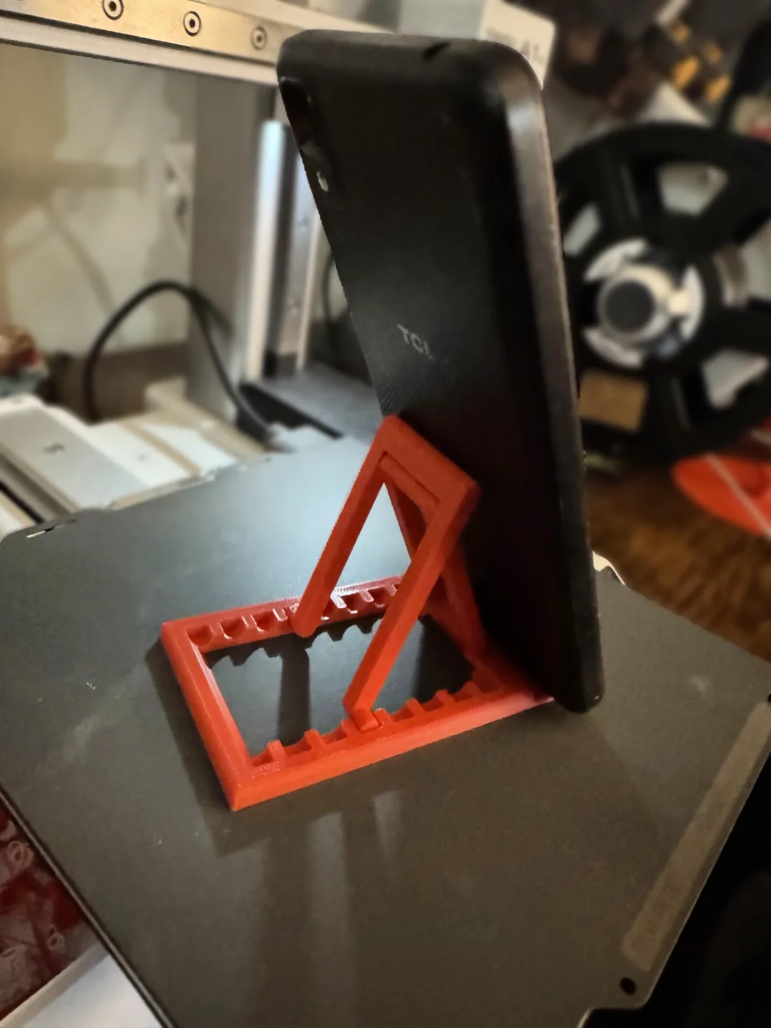 Soporte plegable ajustable para celular impreso en 3D, foto 3