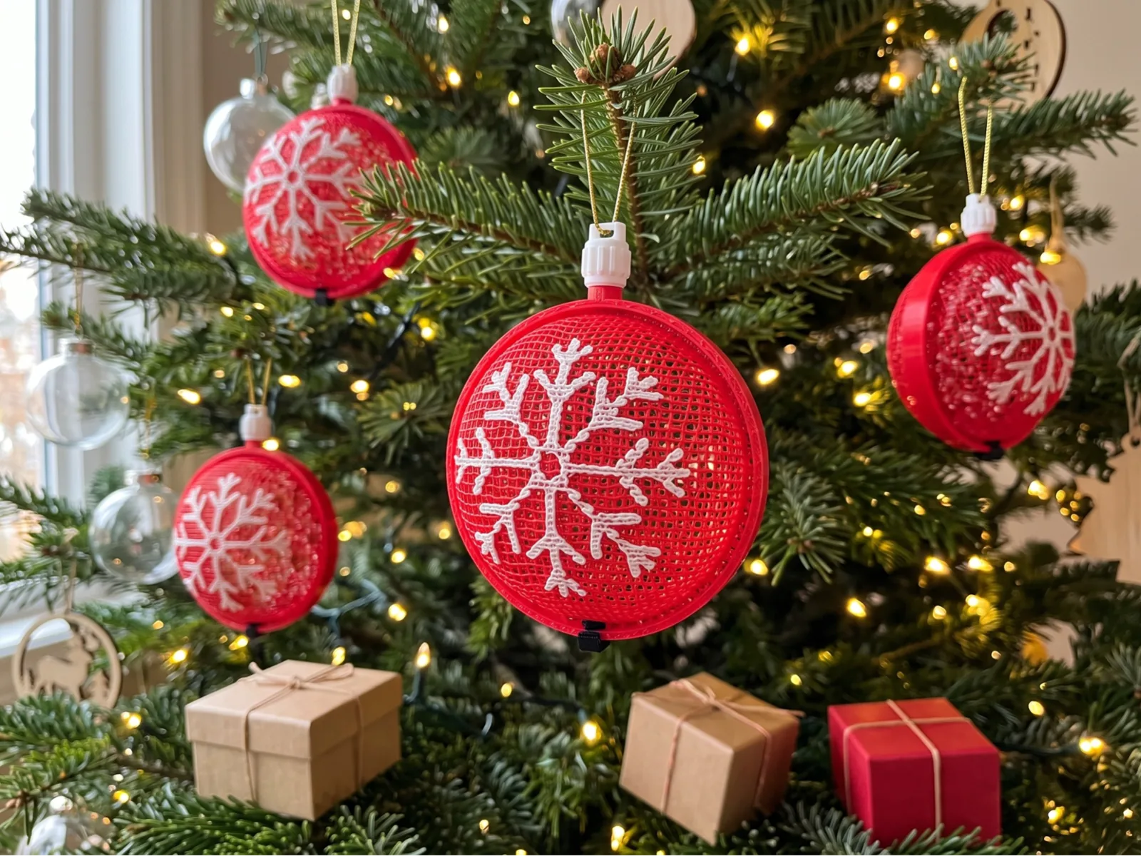 Snowflake Christmas Ornament